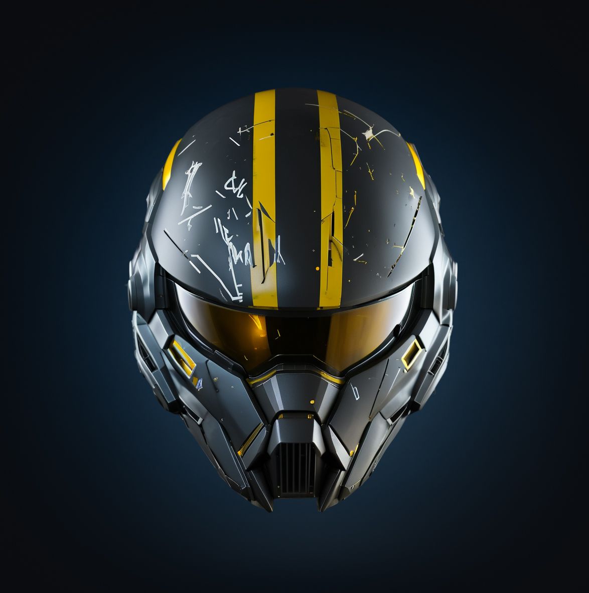 Worn Breacher Helmet